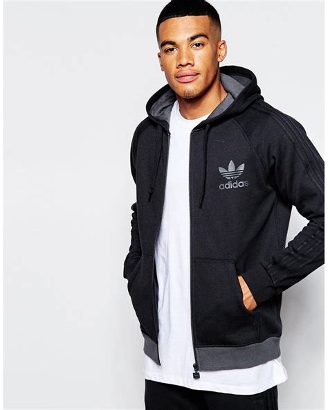 Zwarte adidas Originals Hoodies voor heren online kopen 